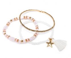 ENSEMBLE DE 3 BRACELETS - ÉTOILES